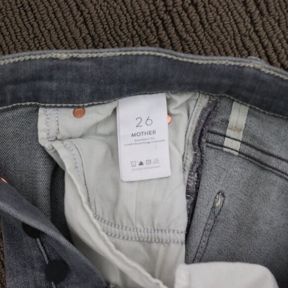 MOTHER Stunner Ankle Fray Jean - Chateau Secrets Size 26 - Picture 11 of 11